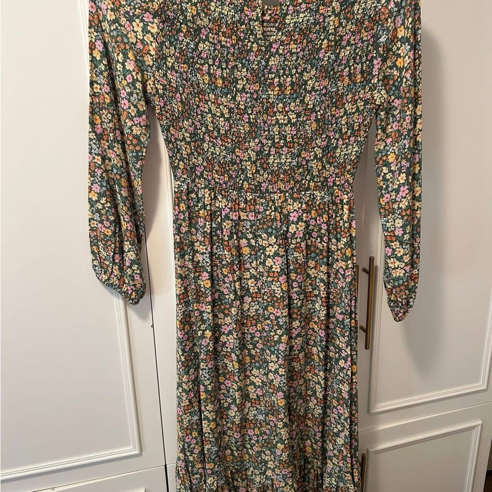 Floral Long Sleeve Dress